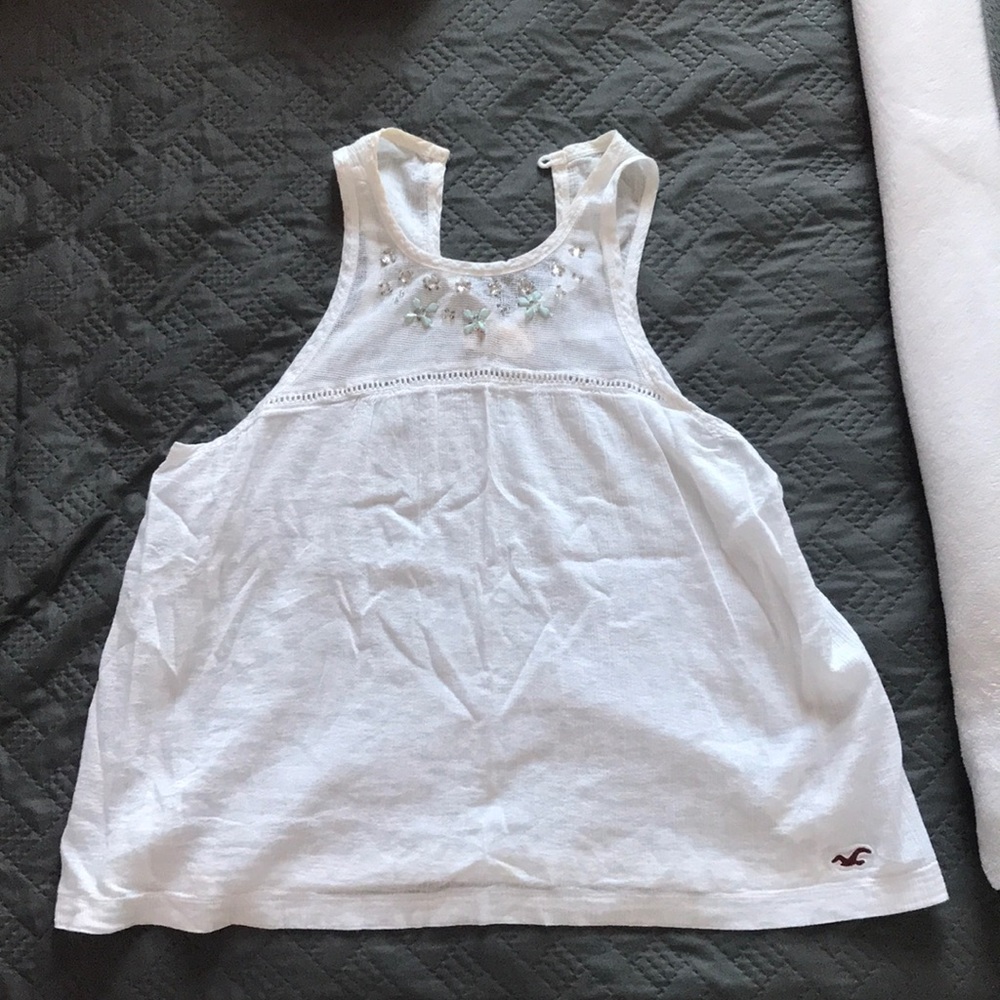 White tank top